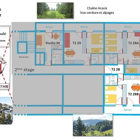 Ferienwohnung La Grande Cordee - Coeur D'Alpage Combloux Exterior foto
